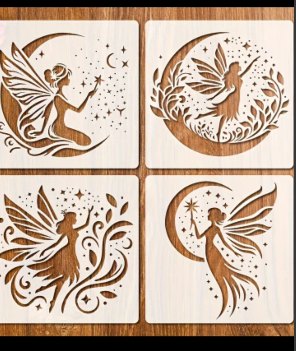 16.253 Набір трафаретів “Феї ”