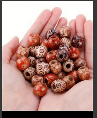 14.298 Набір намистин з візерунком