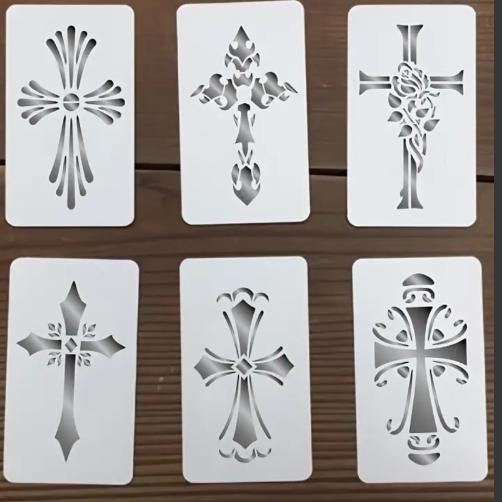 16.265 Набір трафаретів “Хрестик ”